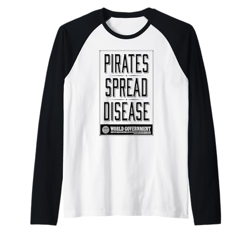 Prodotto con licenza ufficiale One Piece con il poster del governo mondiale Pirates Spread Disease.