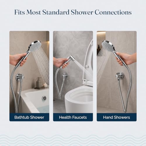 Image of JAL Stainless Steel Jet Spray Pipe for Toilet | Health Faucet Hose 1m