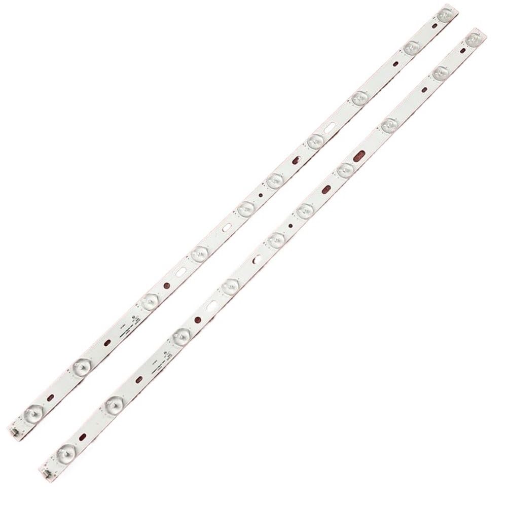 LOCLPCKGYA LED Backlight Strip 10LED Fit For Fusion FLTV-32K62 PB08D623173BL042-005H 320B01301401 T32ED07U(4 PCS For 2 TV)