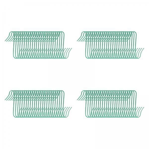 SM SunniMix 3X 100 Pieces Christmas Ornament Hooks Xmas Hooks Versatile Stocking Holder Tree Hangers Hanging Hooks for Festival Xmas Wedding