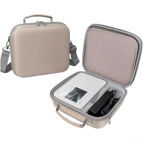 Sac de rangement rigide en EVA pour imprimante Canon CP1500 CP1300 CP1200 CP900 CP910 avec coque extérieure, intérieur doublé doux et ajustement moulé avec précision (GC-1478 gris)