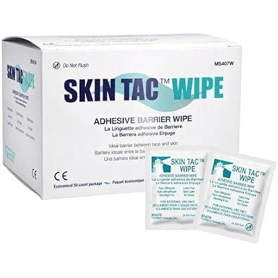 Skin-TacTM Adhesive Barrier Wipes 50 count