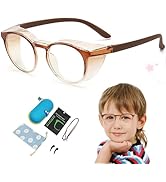 Amazon.co.jp: [GOKEI] 花粉防止メガネ 子供用 3-14歳 両面曇り止め