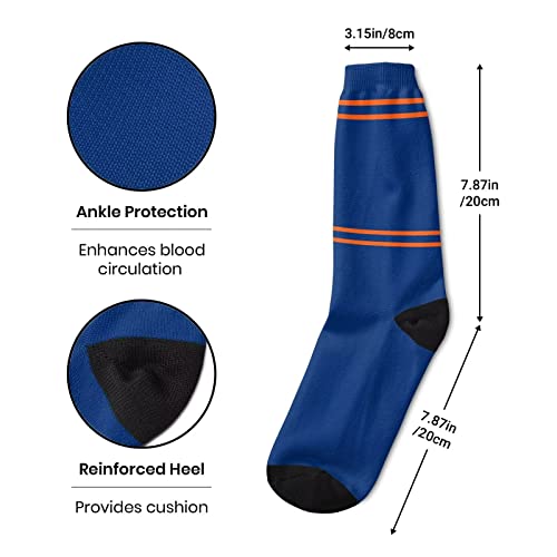 Custom Personalized Sports Casual Socks-1 Pair,Add Personalized Name And Number,Gifts For Baseball Men Women Fans2