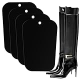 HGWNQX 4 Packs Boot Shapers, 2 Pairs 16 Inches Boot Shaper Inserts for Women and Men, Black Stand up Tall Boot Shapers Insert Boot Fillers to Keep Shape for Ankle, Mid-calf Leather and Tall Boots