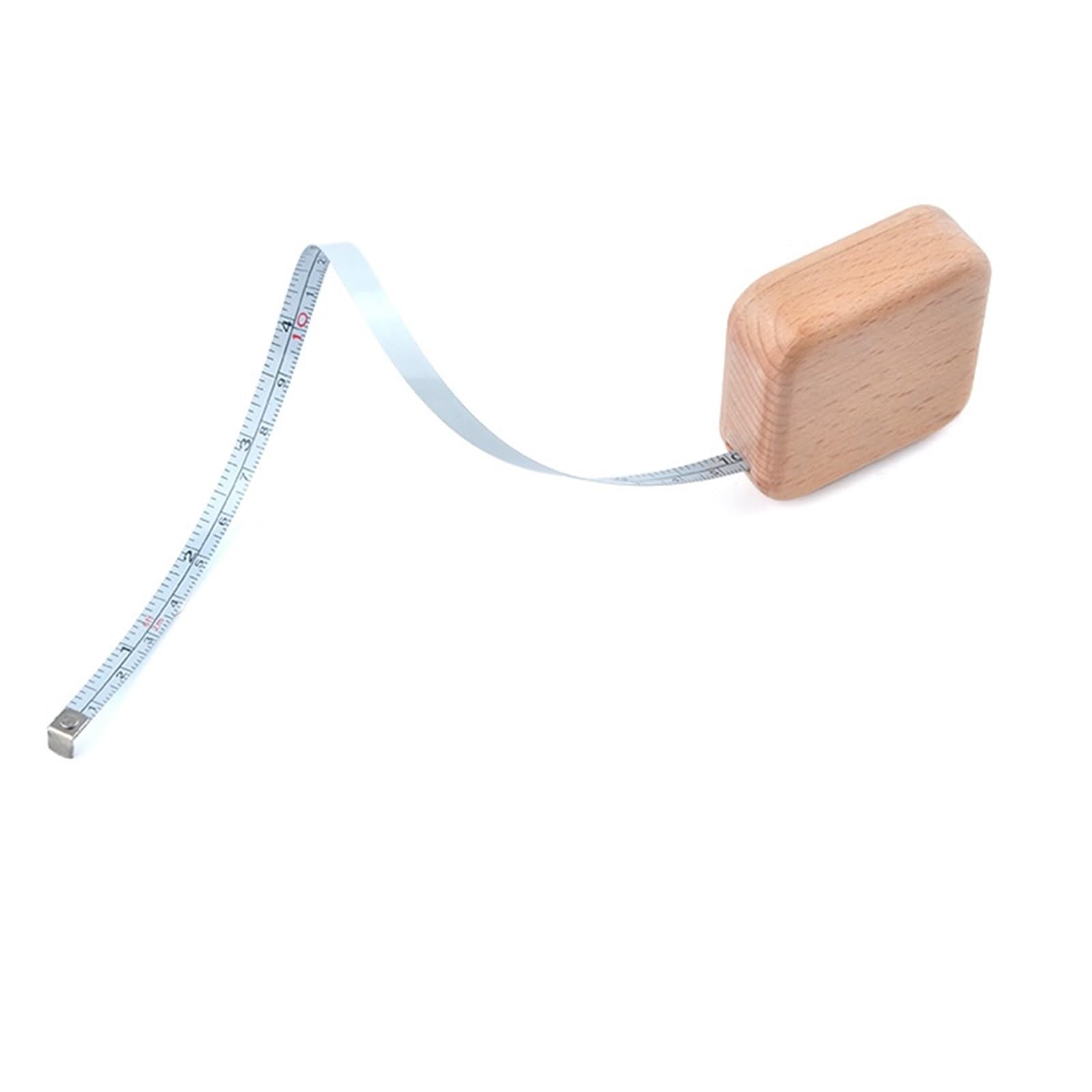 Cinta métrica, herramientas de medición retráctil, de acero, portátil, métrica, costura, herramientas para el hogar