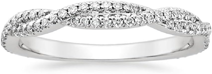 10K Solid White Gold Handmade Engagement Ring 2.0 CT Oval Cut Moissanite Diamond Solitaire Wedding/Bridal Ring Set for Womens/Her Propose Ring (6)