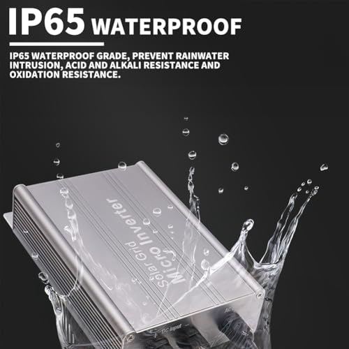 Inversor red solar MPPT 180W micro inversor de 18V-50V a CA 120V 230V para panel fotovoltaico 5