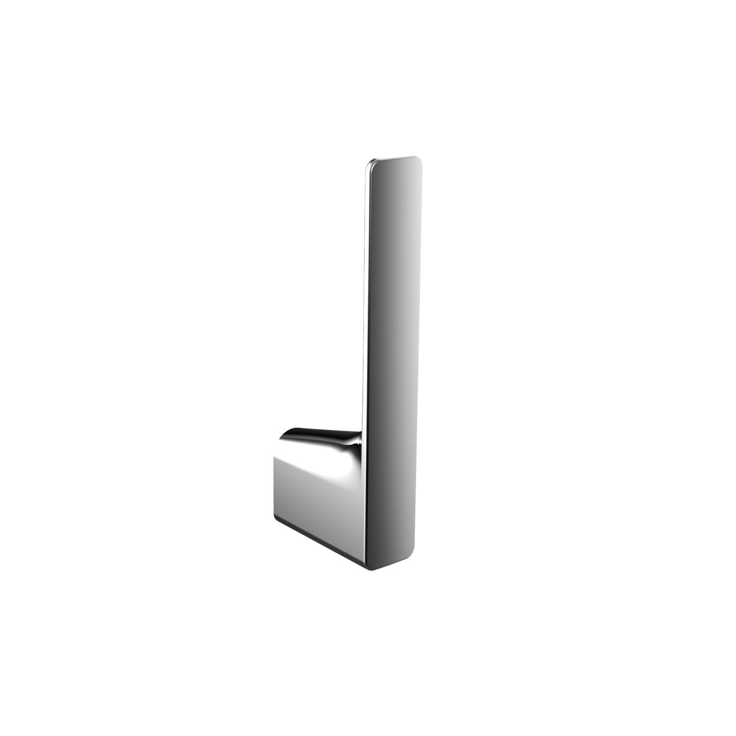 Emco Art 160500101 Spare Toilet Roll Holder Height 161 mm for 1 Roll of Toilet Paper/Roll Holder Chrome