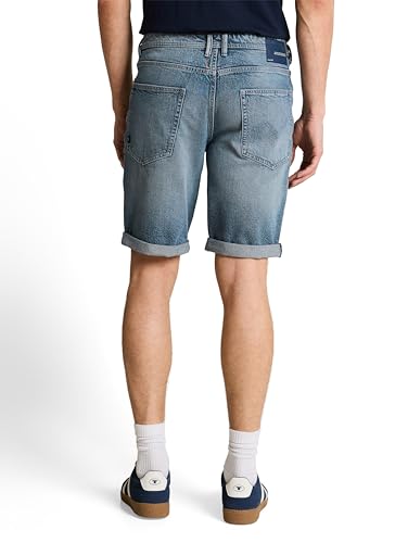 TOM TAILOR Denim Męskie spodenki jeansowe bermudy