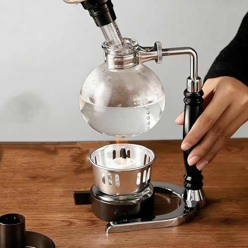 Cafetera de Sifón Manual con Quemador de Alcohol 4 tazas miniatura 6