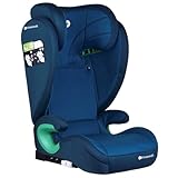 Kinderkraft JUNIOR FIX 2 I-SIZE Seggiolino auto 15-36 kg, Gruppo 2-3, 100-150 cm, con Isofix, Poggiatesta regolabile, Sistemi di sicurezza, Leggero Facile da trasportare, Facile da pulire, Blu