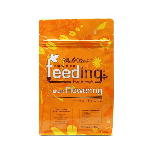Powder Feeding SFLO-PFCH Green House Short Flowering 1 kg, Orange 15 x 18 x 7 cm