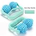 Coolife Fascia Muscle Roller - Cellulite Massager - Fascia Roller for Cellulite and Sore Muscles - Neck, Leg, Back, Body Roller Deep Tissue Massage Stick Tools - 2 Balls Size Version