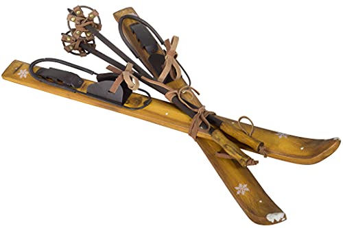 Christmas Paradise Weihnachten Deko Ski 50cm Weihnachtsdeko Wand-Dekoration...