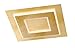 Produktbild WOFI Deckenleuchte, Metall, Integriert, 20 W, Goldfarbig, 45 x 45 x 65 cm