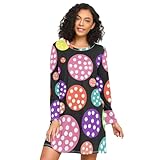 robe mi longue chic pour mariage Caractéristiques : chemise de nuit pour femme, col rond à manches longues, silhouette trapèze, longueur genou, coupe ample offrant suffisamment d'espace pour le mouvement, adaptée à la grande majorité des types de corps des femmes. Utilise des motifs imprimés pleine page pour ajouter du plaisir et de la joie à vous.