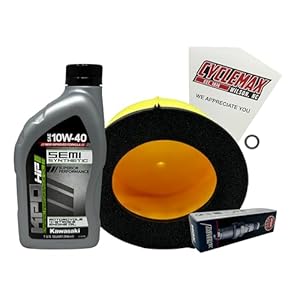 Cyclemax Semi-Synthetic 10W-40 Transmission Oil &Amp; Tune-Up Kit Compatible With 2014-2024 Kawasaki Kx85 1 41cap8xkrfl. sl500 . ss300