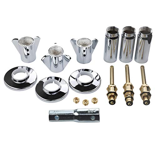 DANCO Tub and Shower 3-Handle Remodeling Trim Kit for Sayco, Chrome (39620) by Danco - Used condition - CA$16.26