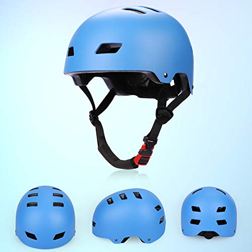SKL Kids Bike Helmet, Protective Gear Set Knee Pads Elbow Pads for Kids 8-12, Toddler Boys Girls Skateboard Helmet with Wrist Pads for Skateboard, Cycling, Skating, Scooter, Rollerblading Longboard