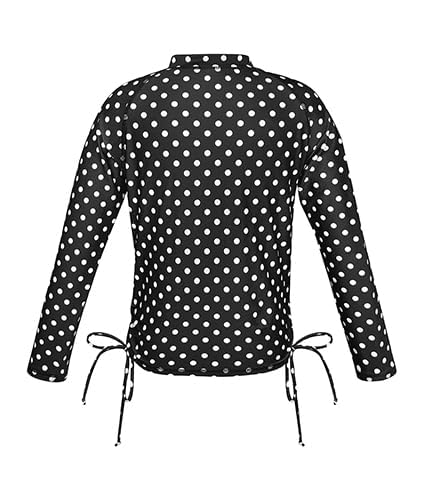 Image of SHEKINI Girl's Zipper Sun Protective UPF50+ Long Sleeve Rash Guard Swimsuit
