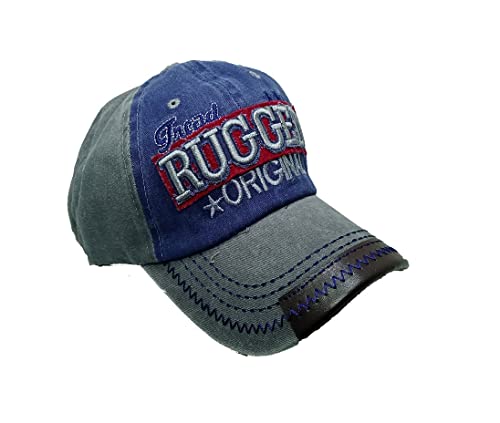Image of Adjustable Soft Cotton Denim Cap for Men Women Baseball Vintage Washed Distressed Hats Adjustable Stylish Cap Regular Fitted