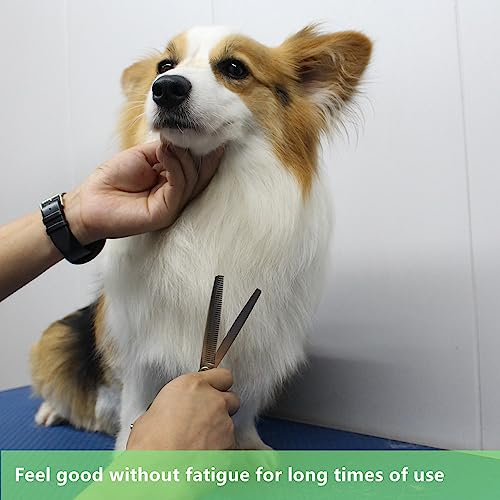 HASHIMOTO Thinning Shears for Dogs Dog Thinning Shears for Grooming 42 Teeth, 6.5 inch, 30% Thinning Rate - Image 4