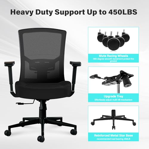 Blue Whale Big And Tall Office Chair 450Lbs thumb #6