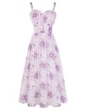 [Robe de plage fluide] : avec sa silhouette en A et son ourlet long, cette robe est idéale pour une journée de plage détendue et décontractée, vous permettant de profiter librement de la brise marine