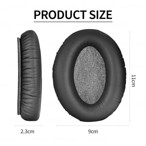 HD 300 Pro Almohadillas para Auriculares para Sennheiser HD 300 Pro Reemplazo para Auriculares Sennheiser HD 300 Pro Fundas de Cojines (Negro) miniatura 4