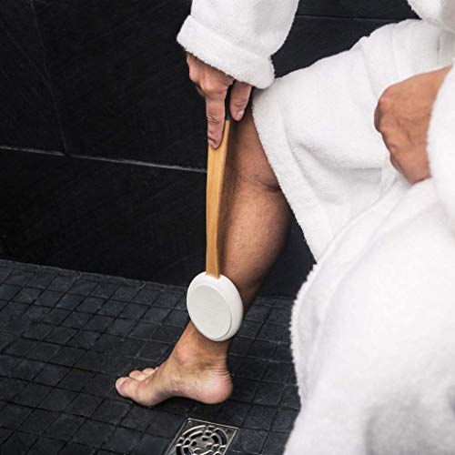 Toem Charcoal Loofah & 1 Pad Lotion Applicator Bundle #TOP5