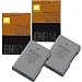 2-Pack Nikon EN-EL14A Rechargeable Li-Ion Battery for Nikon D3100, D3200, D3300, D3400,D3500,D5200, D5300, D5500, D5600