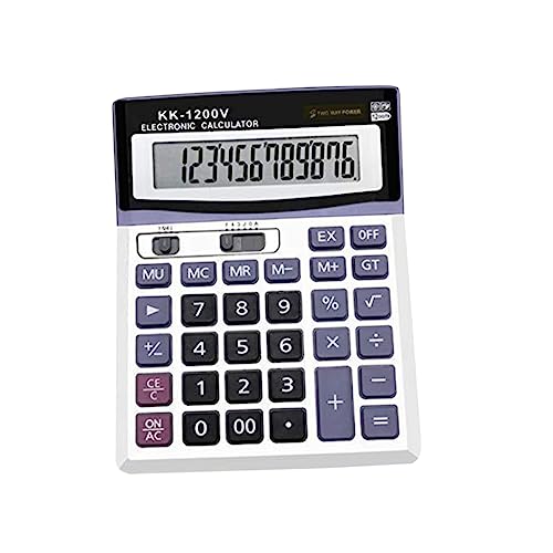 Calculadora solar científica de dígitos ligera para llevar al despacho y reuniones de finanzas