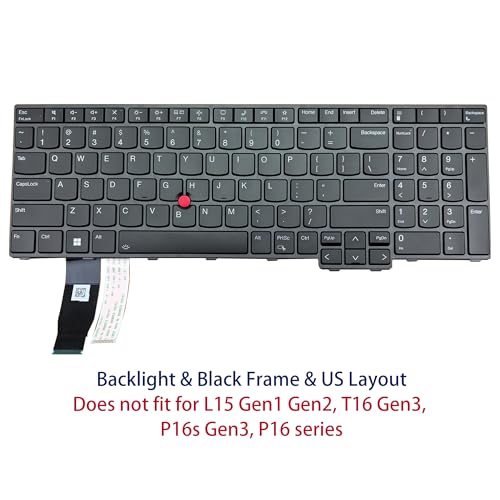 Clavier Thinkpad L15 T16 défectueux résolu par ce rétroéclairé