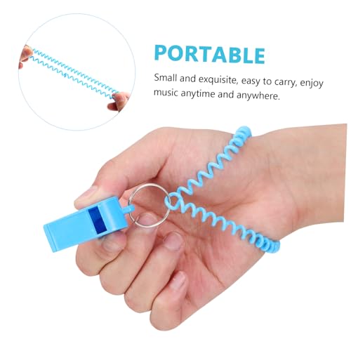 12 Silbatos de Plástico para Entrenamiento y Emergencia miniatura 4