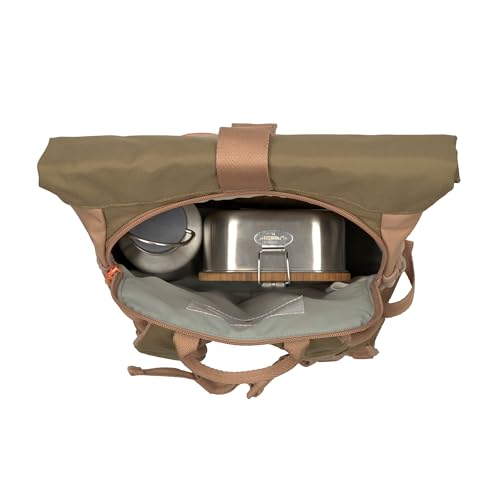 Miniatura 3 de LÄSSIG Mochila Infantil Rolltop con Correa de Pecho Repelente al Agua, 11 litros/Mini Rolltop Backpack