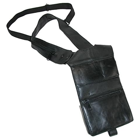 CTM Leather Deluxe Travel Wallet Cover