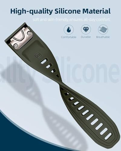 Correa de silicona de 20 mm transpirable e impermeable para Instinct 2S 2