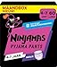 Pampers Ninjamas Schlafanzughose, Uni, Herzen, 4-7 Jahre, 60 Pyjamahosen, 17-30 kg, Auslaufschutz für die ganze Nacht