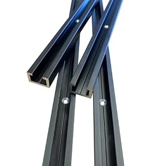 AUER 2 mètres (2 x 1 m) - Profilé d'insertion pour stratifié - Percé