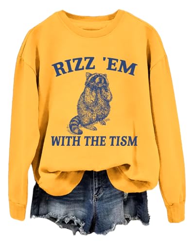 Rizz Em With The Tism Sweatshirt, Rizz Em With The Tism Shirt, Rizz Em With The Tism Hoodie, Rizz Em With The Tism Raccoon