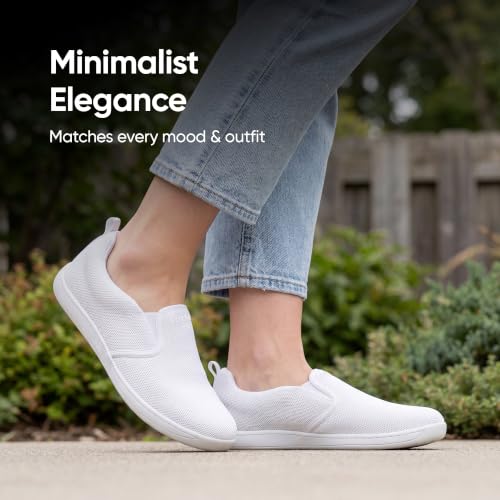 Image of Frido Cloud Comfort Walking Shoes for Women | Zero-Drop Barefoot Design with Wide Toe Box | Lightweight Breathable Comfort Shoes | Natural Foot Movement | Available in Slip-On & Lace-Up Styles