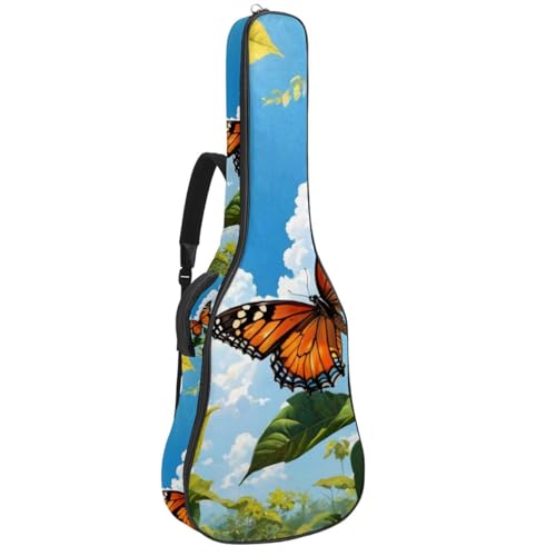 Sac de guitare pour guitare acoustique étanche protégeant des chocs et de la pluie