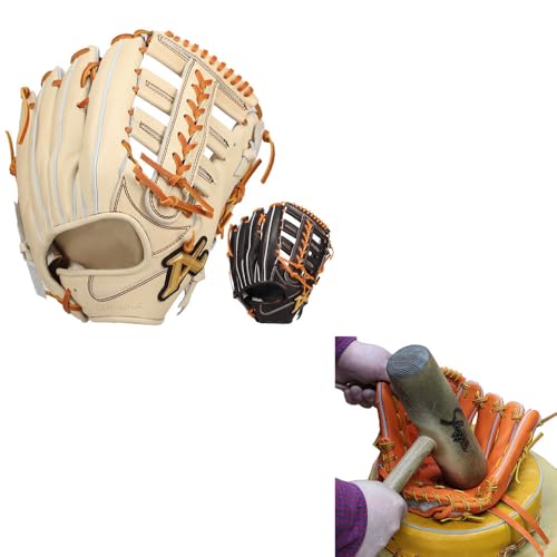 【湯もみ型付け込み/代引、後払い不可 】野球 アトムズ 硬式グローブ グラブ NEO PROFESSIONAL LINE 右投用 左投用 外野手用 高校野球対応 APL-NE702 atoms 野球用品 スワロースポーツ 1枚目