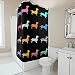 Duschvorhänge Cartoon Dackel Hund Polyester Wasserabweisen mit Haken Badewannenvorhang mit Verstärktem Saum Badevorhang Badezimmer Multicolor 200x180cm