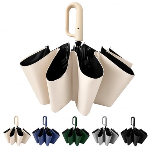 Image of Umbrella for Women | Umbrellas for Men | UV Coated 3 Fold Umbrella for Rain with Auto Open and Close Small Folding Travel-Foldable Windshield