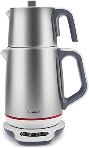 Homend Royaltea 1709H Dokunmatik Konuşan Çelik Çay Makinesi Inox
