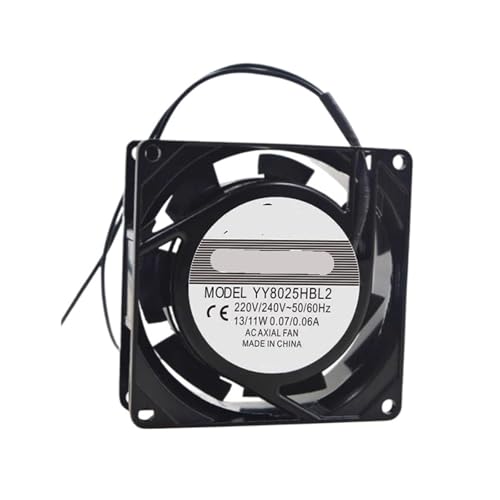 NACODLUL YY8025HBL2 220V 8025 80 * 80 * 25mm 8cm Ventilador DE ENFRIAMIENTO