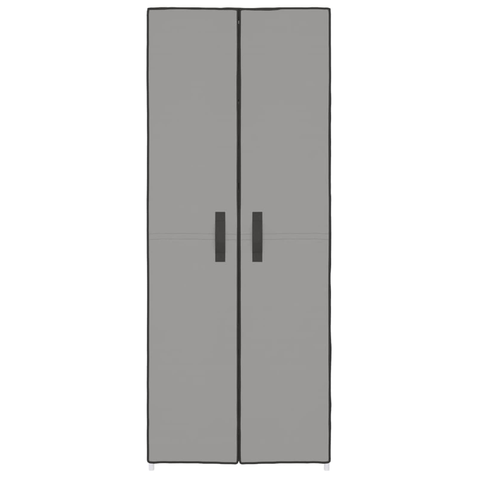 Zapatero Gris 60x30x166 cm Tela,Organizador de Zapatos,Armario de Almacenamiento con Estante for Calzado,Muebles for Pasillo de Casa(Grey)