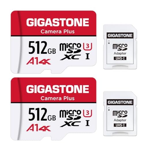 GIGASTONE 512GB Micro SD Card - 2-Pack